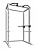 Рама силовая с турником и брусьями ProfiGym СК-0161-H (Classic)